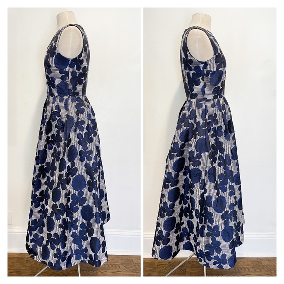 Floral Sleeveless Ballgown Formal Dress Prom Dance - Picture 2 of 15